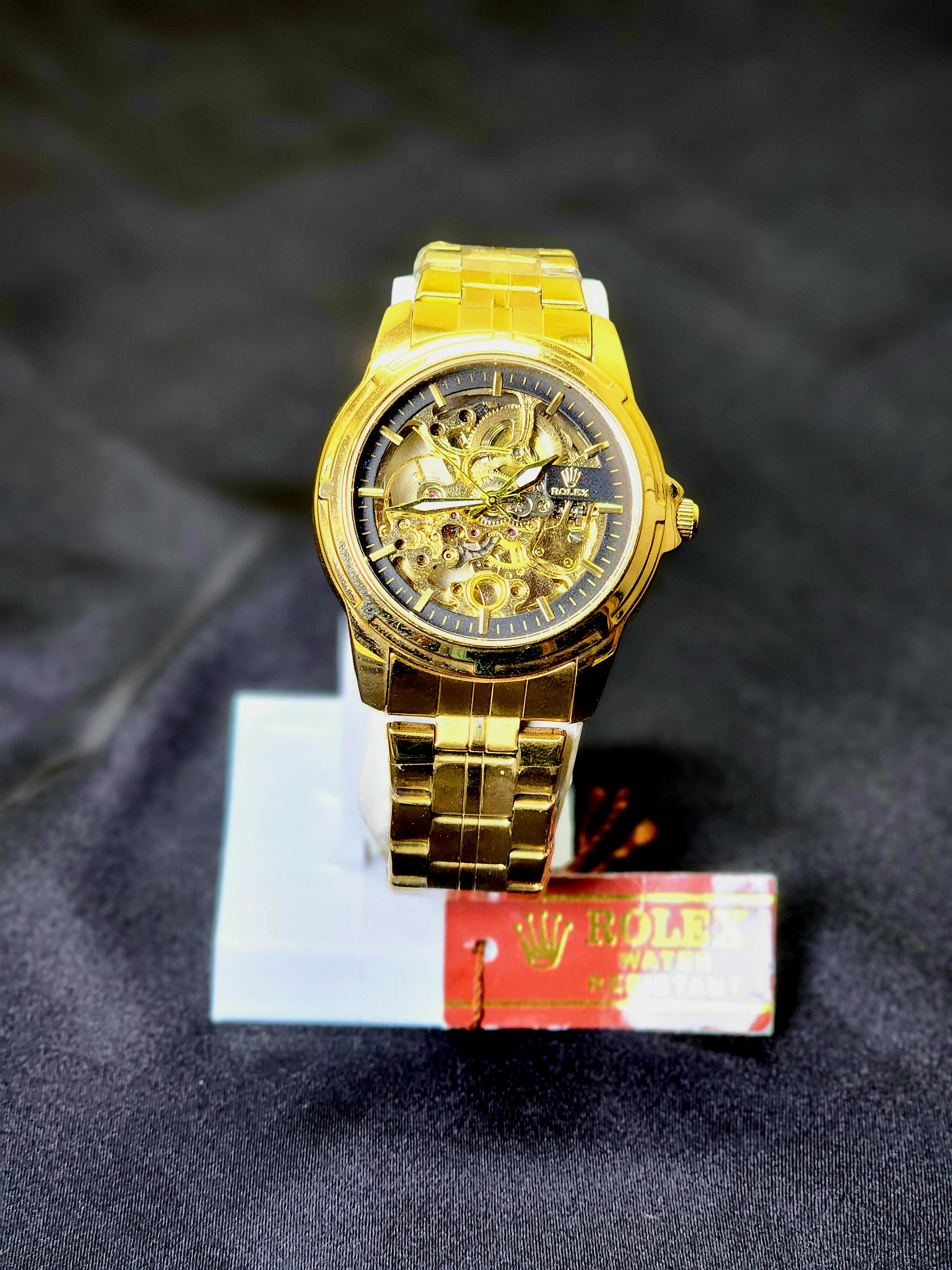ROLEX AUTOMATIC SKELETON WATCH FOR MEN