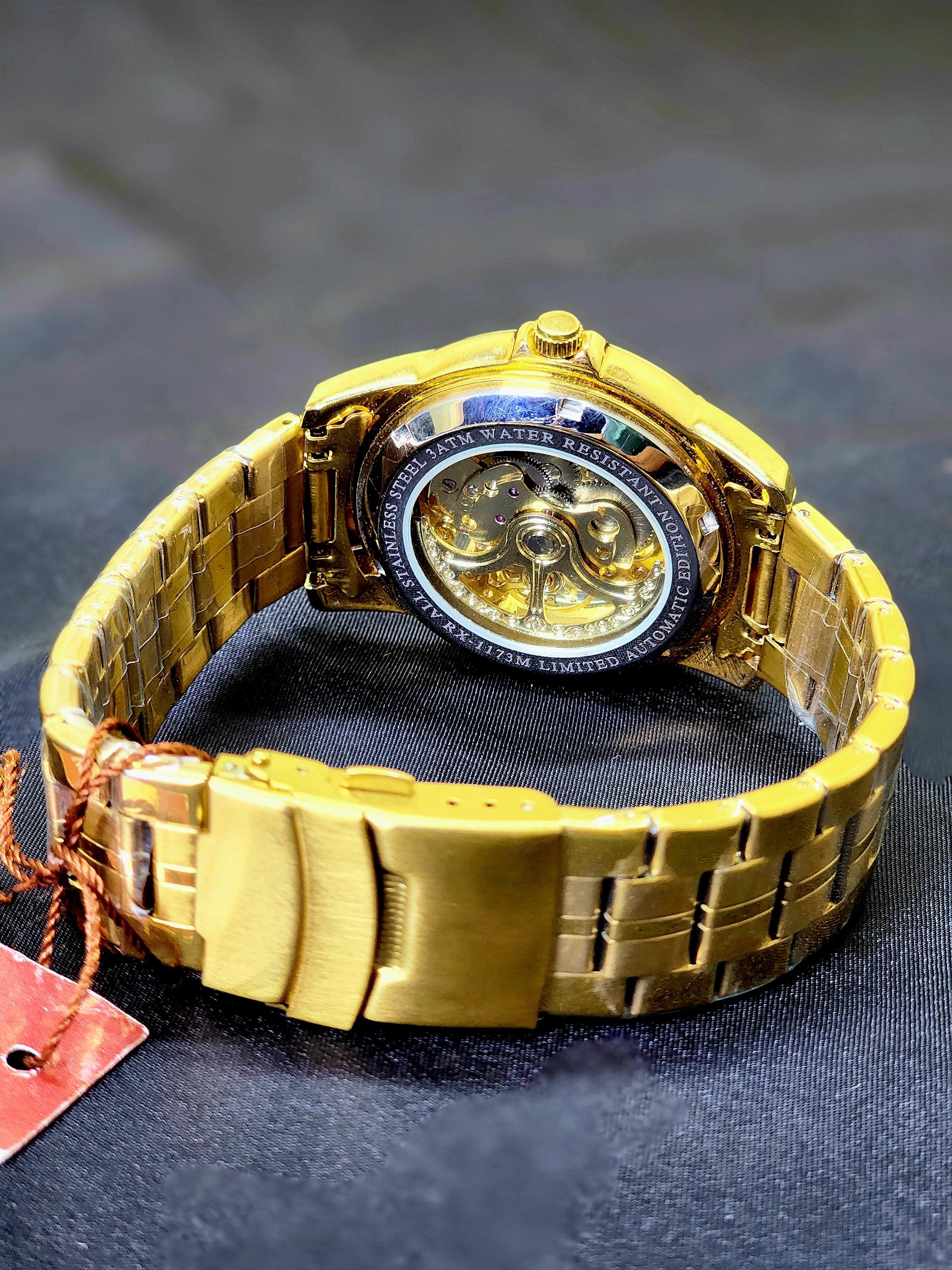 ROLEX AUTOMATIC SKELETON WATCH FOR MEN